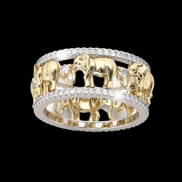 Luck And Prosperity Elephant Ring - Picture 3 of 3